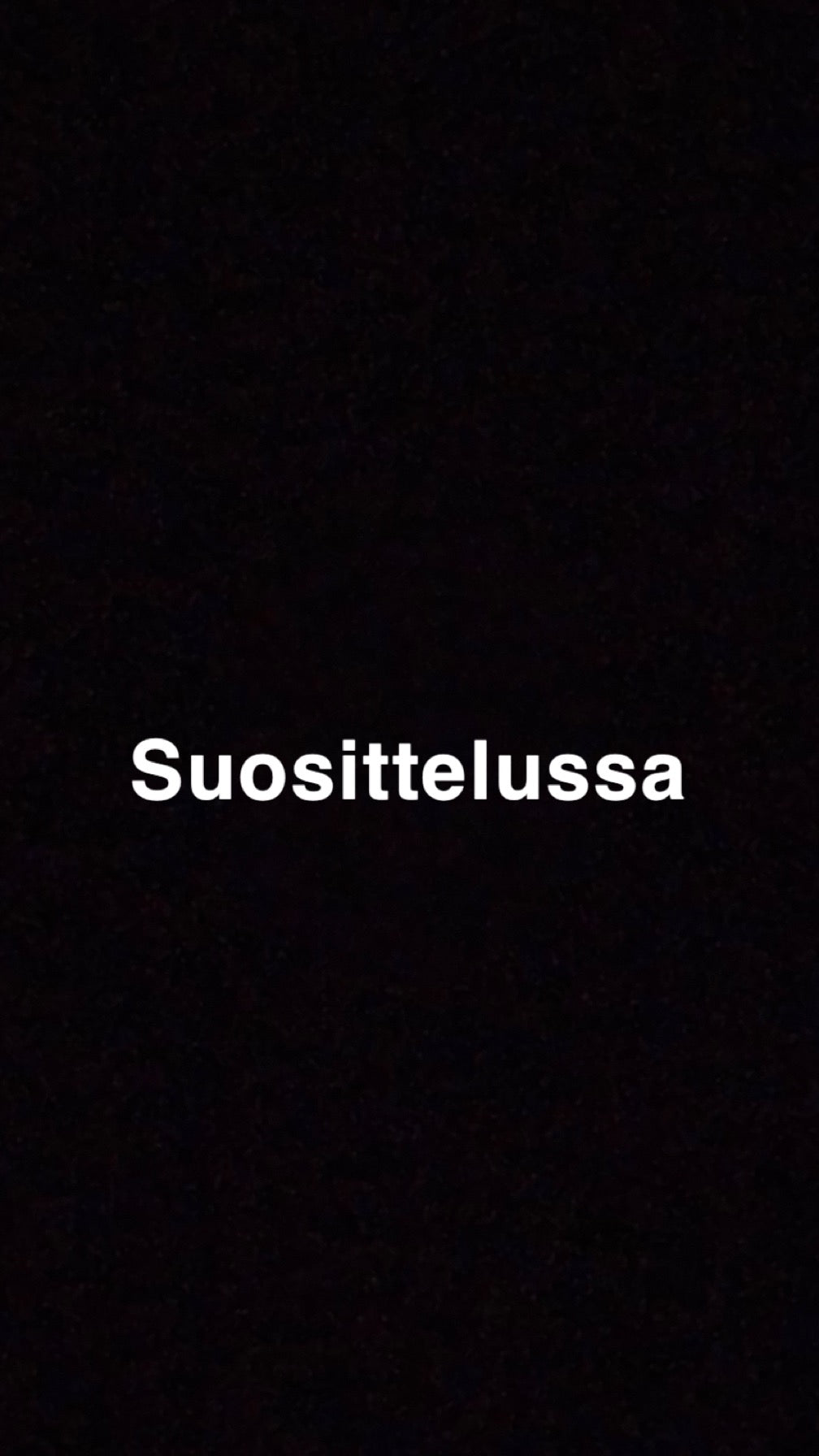 Suosittelussa